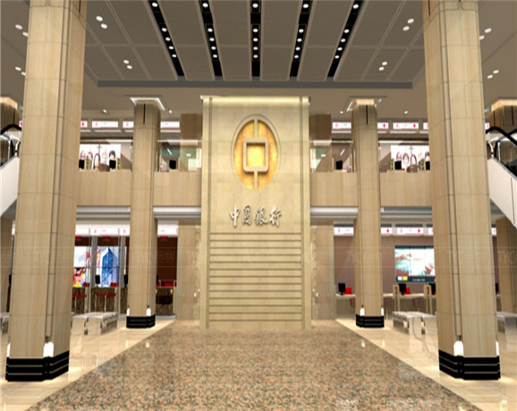 中国银行办公楼设计装修案例